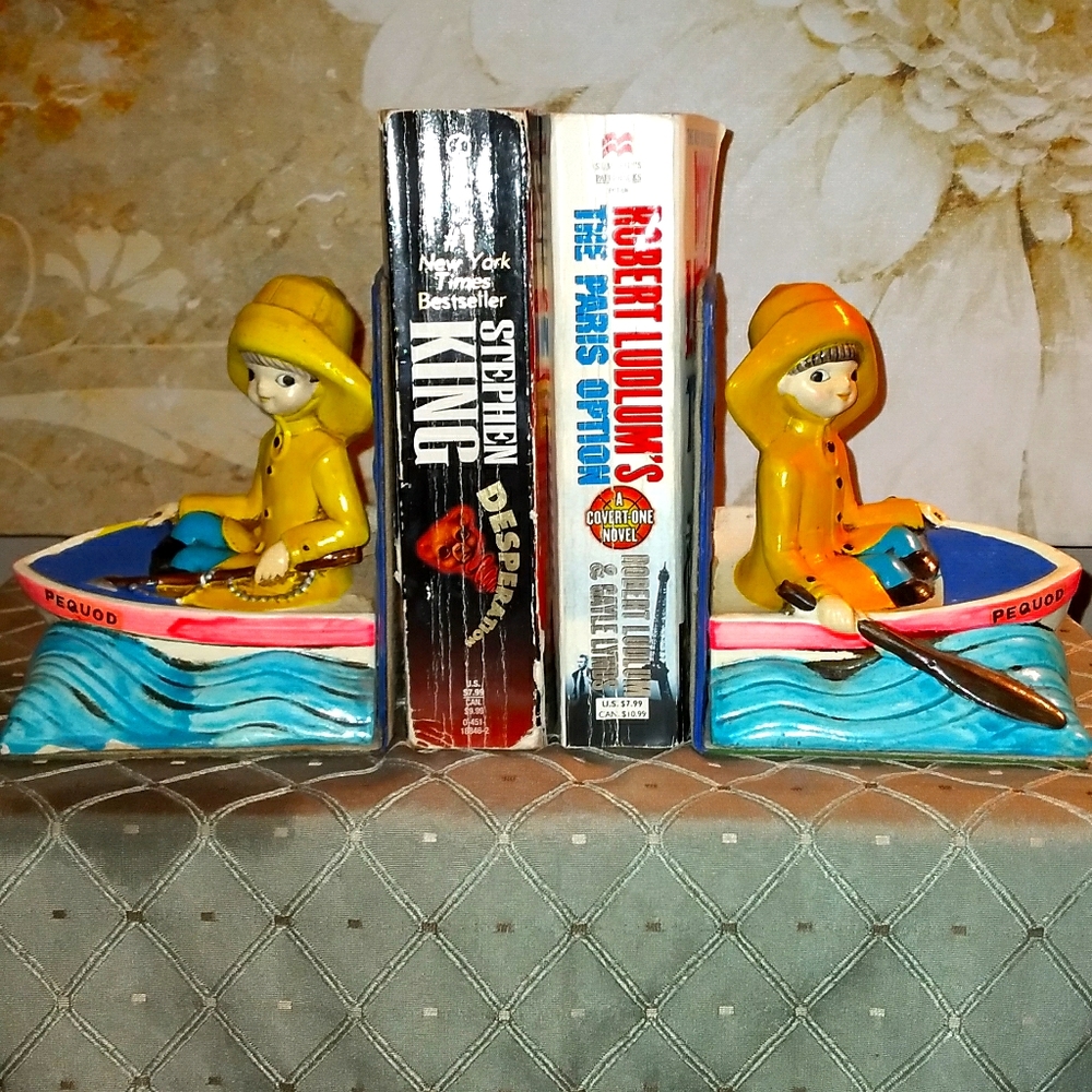 Earl Bernard vintage 50s bookends